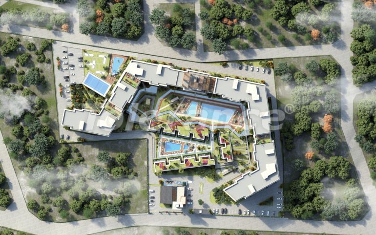 Квартира от застройщика в Измире с бассейном в рассрочку: купить недвижимость в Турции - 83705