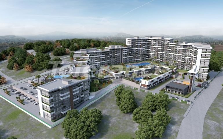 Квартира от застройщика в Измире с бассейном в рассрочку: купить недвижимость в Турции - 83712