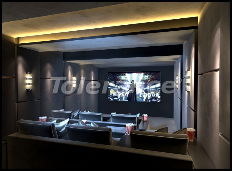 Квартира в Кадыкёе, Стамбул вид на море с бассейном: купить недвижимость в Турции - 42111