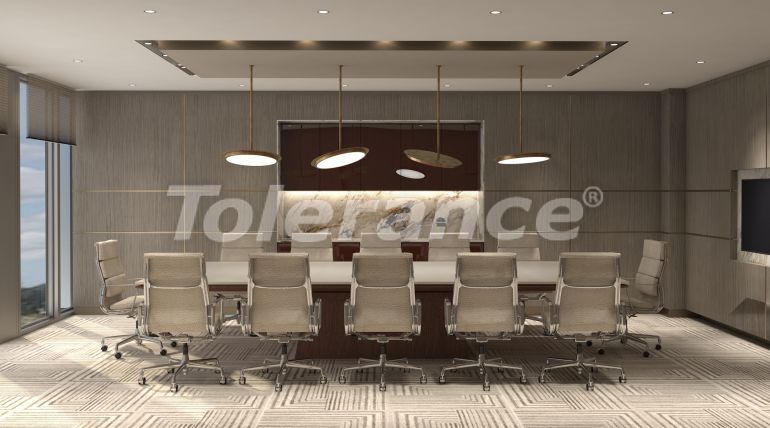 Квартира в Кадыкёе, Стамбул вид на море с бассейном: купить недвижимость в Турции - 42113