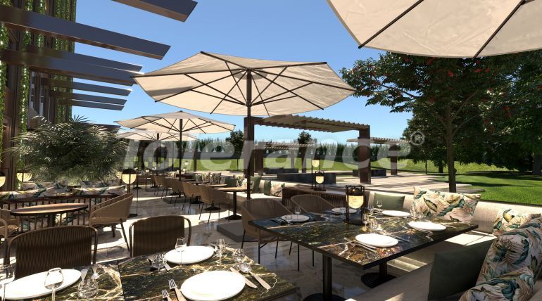 Квартира в Кадыкёе, Стамбул вид на море с бассейном: купить недвижимость в Турции - 42114