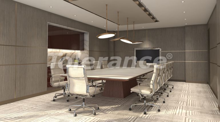 Квартира в Кадыкёе, Стамбул вид на море с бассейном: купить недвижимость в Турции - 42115