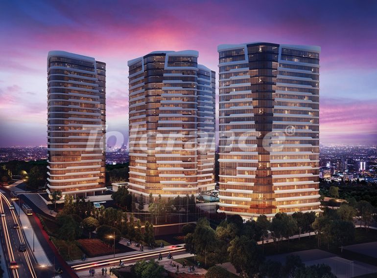 Квартира от застройщика в Кадыкёе, Стамбул с бассейном: купить недвижимость в Турции - 50783