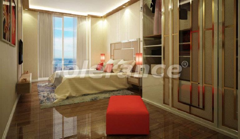 Квартира от застройщика в Кадыкёе, Стамбул вид на море с бассейном: купить недвижимость в Турции - 67536