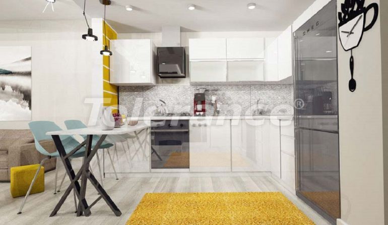 Квартира от застройщика в Кадыкёе, Стамбул вид на море с бассейном: купить недвижимость в Турции - 67537