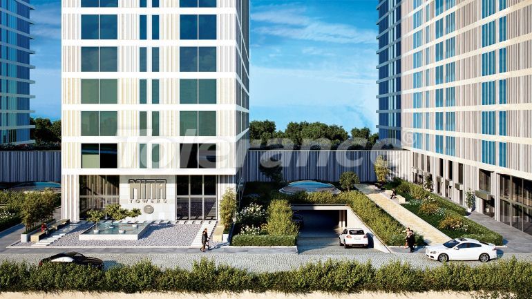 Квартира от застройщика в Кадыкёе, Стамбул вид на море с бассейном в рассрочку: купить недвижимость в Турции - 68879