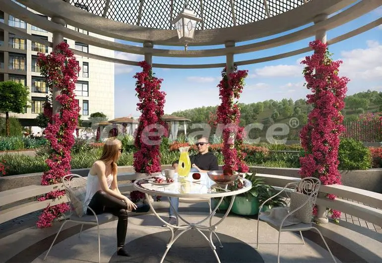 Квартира от застройщика в Кягытхане, Стамбул с бассейном: купить недвижимость в Турции - 23109