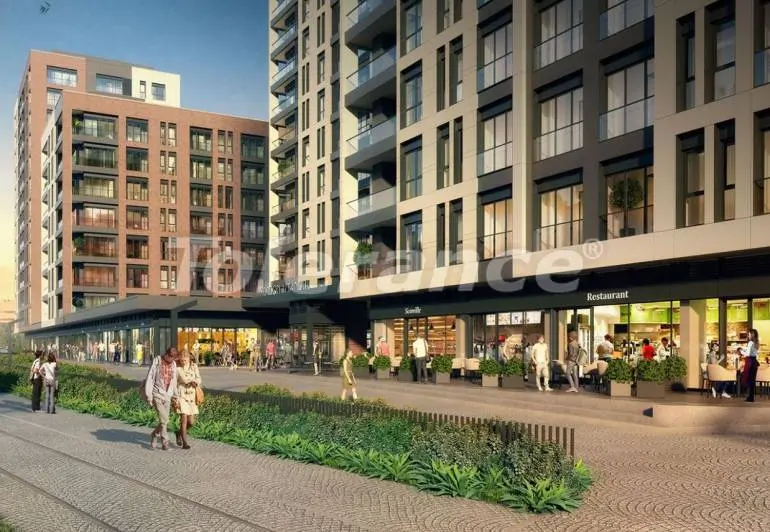 Квартира от застройщика в Кягытхане, Стамбул с бассейном: купить недвижимость в Турции - 23122