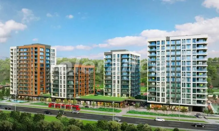 Квартира от застройщика в Кягытхане, Стамбул с бассейном: купить недвижимость в Турции - 37326