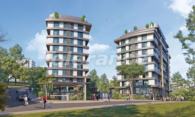 Квартира от застройщика в Кягытхане, Стамбул с бассейном в рассрочку: купить недвижимость в Турции - 66377