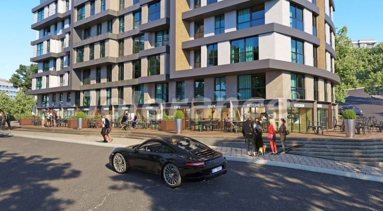 Квартира от застройщика в Кягытхане, Стамбул с бассейном в рассрочку: купить недвижимость в Турции - 66385