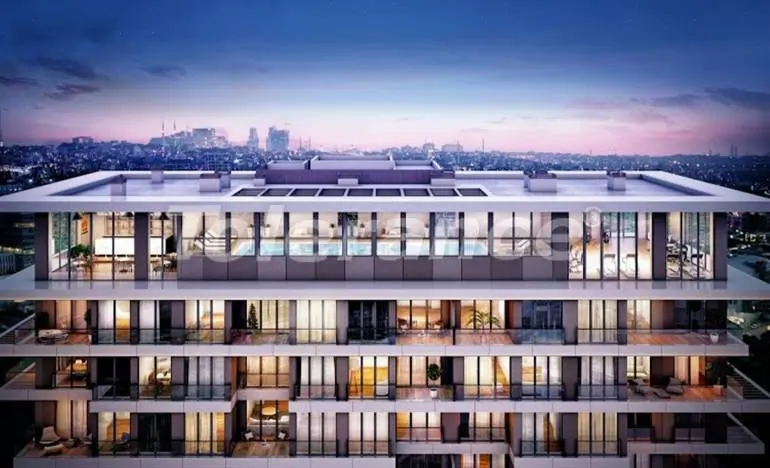 Квартира от застройщика в Кягытхане, Стамбул с бассейном в рассрочку: купить недвижимость в Турции - 26234