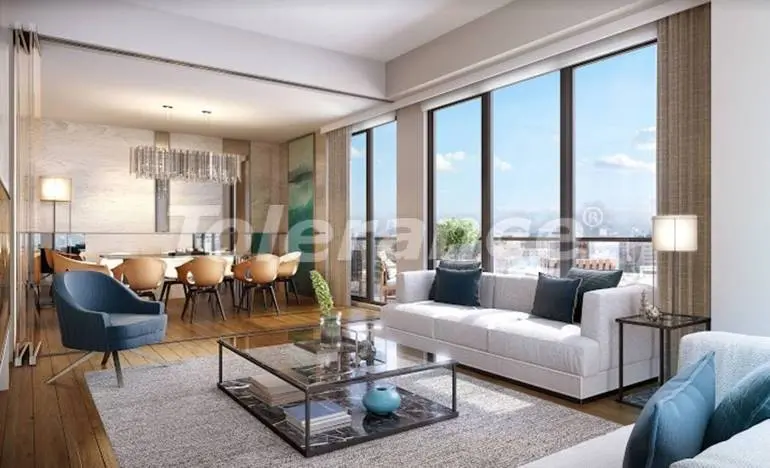 Квартира от застройщика в Кягытхане, Стамбул с бассейном в рассрочку: купить недвижимость в Турции - 26238