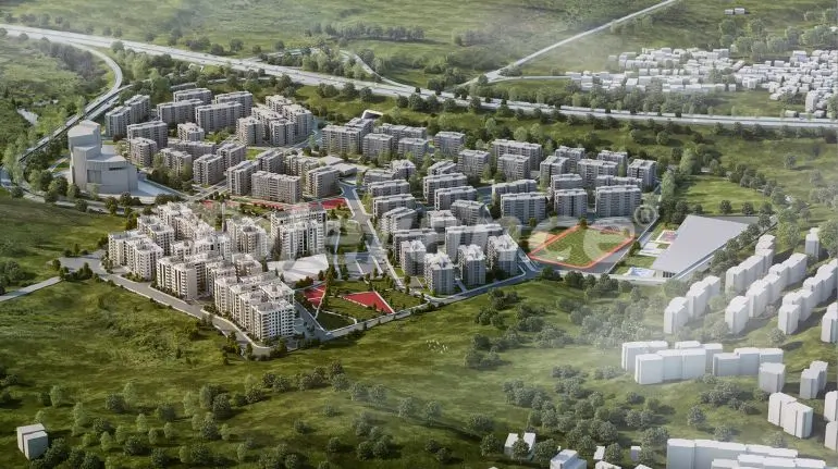 Квартира от застройщика в Карабаглар, Измир в рассрочку: купить недвижимость в Турции - 18826