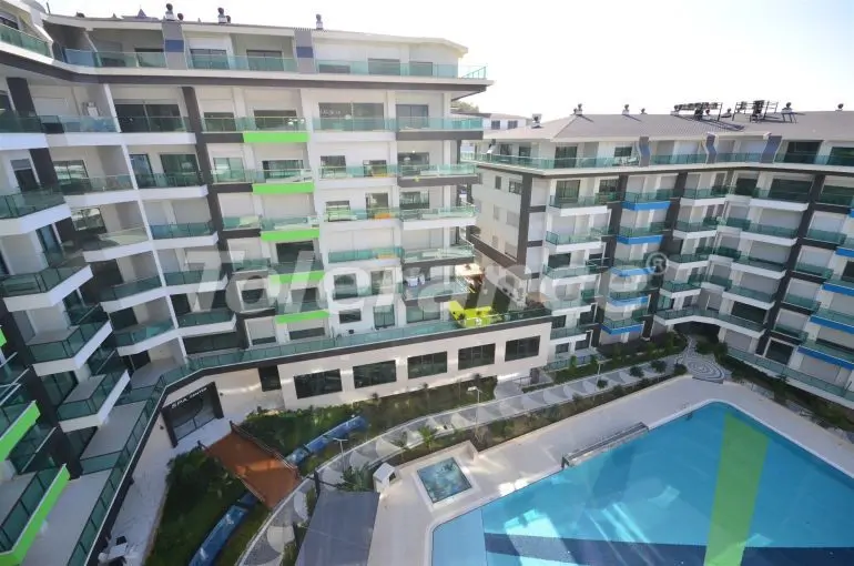 Квартира от застройщика в Каргыджак, Аланья вид на море с бассейном: купить недвижимость в Турции - 23748