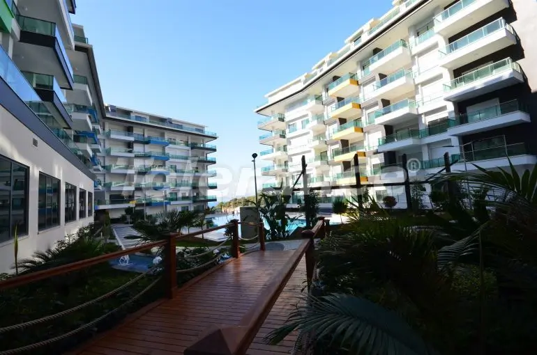 Квартира от застройщика в Каргыджак, Аланья вид на море с бассейном: купить недвижимость в Турции - 23749