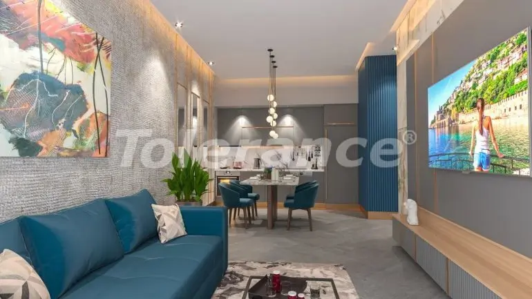 Квартира от застройщика в Каргыджак, Аланья вид на море с бассейном - 27882 Квартира от застройщика в Каргыджак, Аланья вид на море с бассейном: купить недвижимость в Турции - 27882