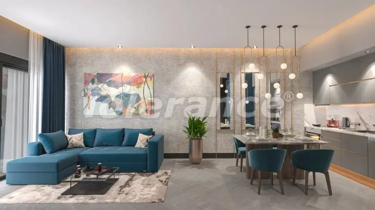 Квартира от застройщика в Каргыджак, Аланья вид на море с бассейном - 27883 Квартира от застройщика в Каргыджак, Аланья вид на море с бассейном: купить недвижимость в Турции - 27883