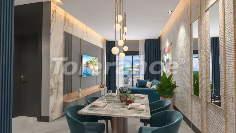 Квартира от застройщика в Каргыджак, Аланья вид на море с бассейном - 27884 Квартира от застройщика в Каргыджак, Аланья вид на море с бассейном: купить недвижимость в Турции - 27884