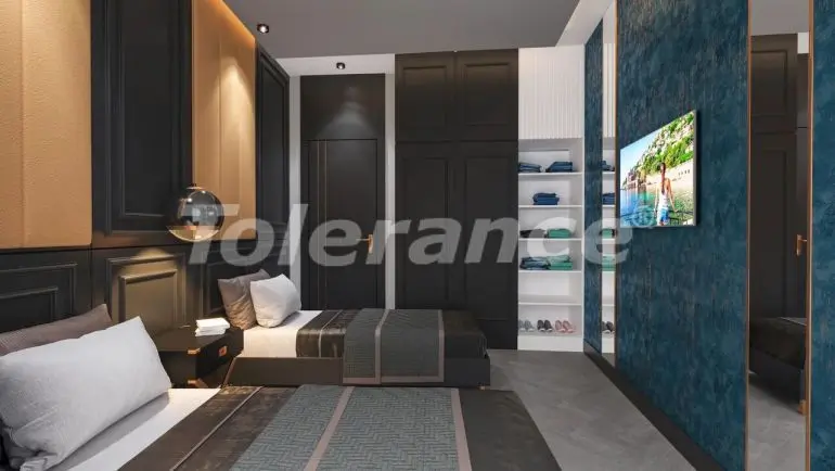 Квартира от застройщика в Каргыджак, Аланья вид на море с бассейном - 27888 Квартира от застройщика в Каргыджак, Аланья вид на море с бассейном: купить недвижимость в Турции - 27888