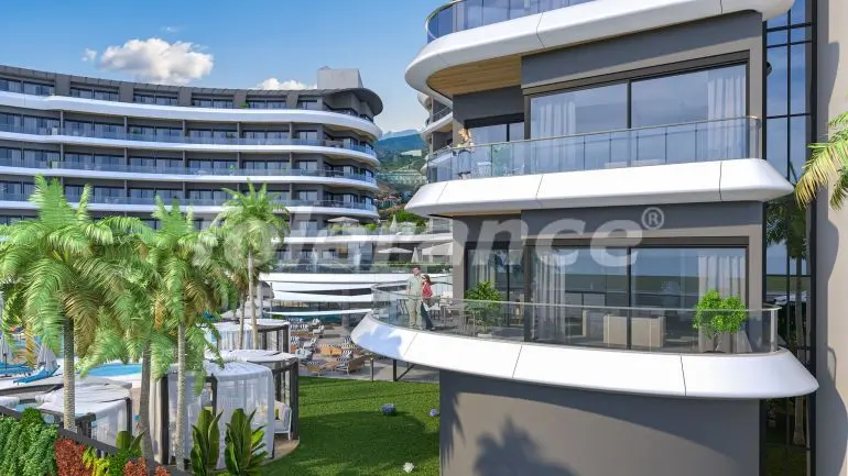 Квартира от застройщика в Каргыджак, Аланья вид на море с бассейном - 27897 Квартира от застройщика в Каргыджак, Аланья вид на море с бассейном: купить недвижимость в Турции - 27897