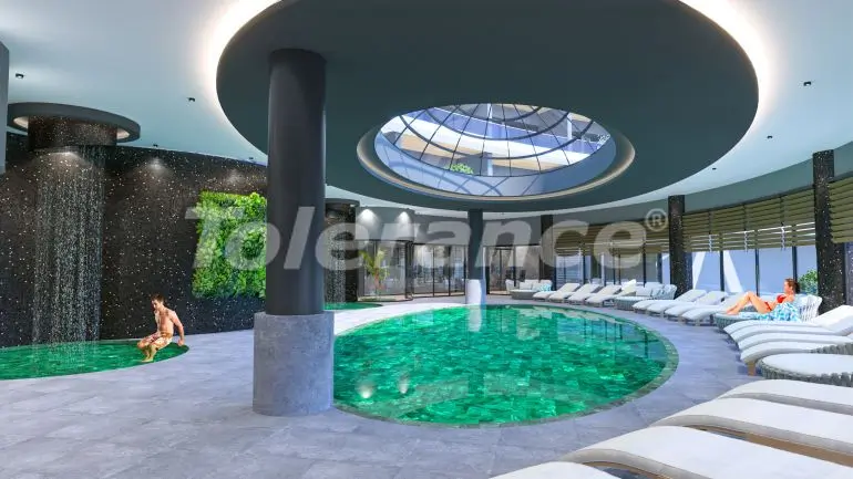 Квартира от застройщика в Каргыджак, Аланья вид на море с бассейном - 27908 Квартира от застройщика в Каргыджак, Аланья вид на море с бассейном: купить недвижимость в Турции - 27908