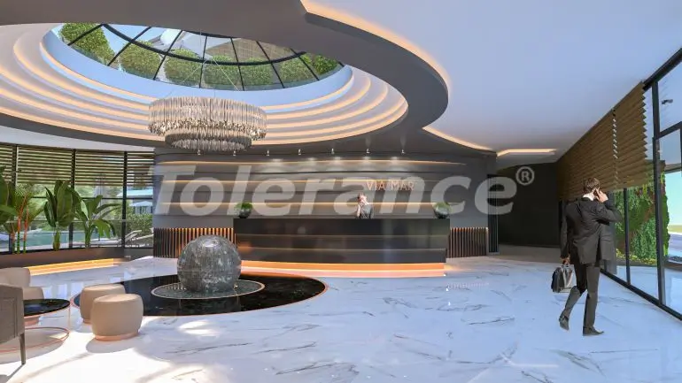 Квартира от застройщика в Каргыджак, Аланья вид на море с бассейном - 27911 Квартира от застройщика в Каргыджак, Аланья вид на море с бассейном: купить недвижимость в Турции - 27911