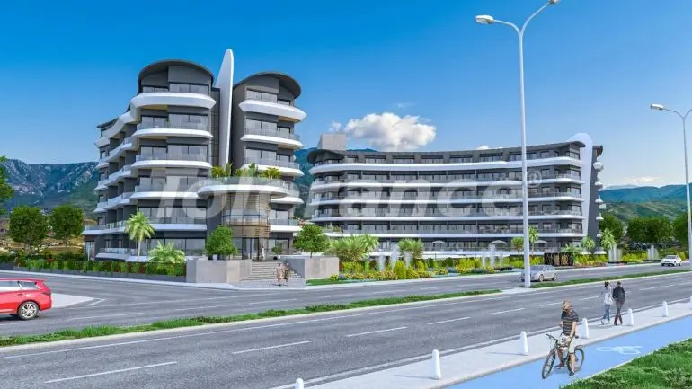 Квартира от застройщика в Каргыджак, Аланья вид на море с бассейном - 27916 Квартира от застройщика в Каргыджак, Аланья вид на море с бассейном: купить недвижимость в Турции - 27916