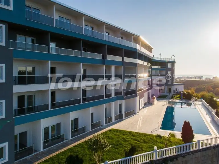 Квартира в Каргыджак, Аланья вид на море с бассейном в рассрочку: купить недвижимость в Турции - 28641