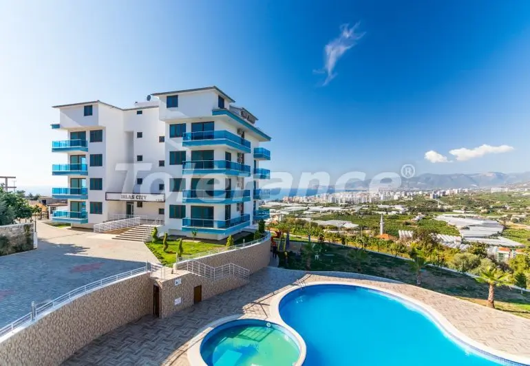 Квартира от застройщика в Каргыджак, Аланья вид на море с бассейном: купить недвижимость в Турции - 28711