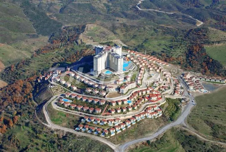 Квартира от застройщика в Каргыджак, Аланья вид на море с бассейном: купить недвижимость в Турции - 3516