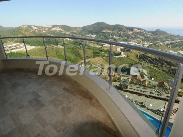 Квартира от застройщика в Каргыджак, Аланья вид на море с бассейном: купить недвижимость в Турции - 3553