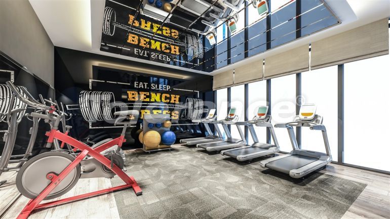 Квартира от застройщика в Каргыджак, Аланья вид на море с бассейном: купить недвижимость в Турции - 41133