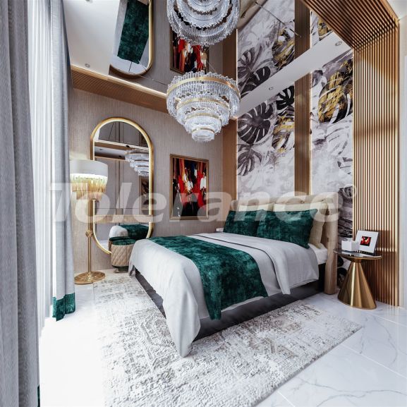 Квартира от застройщика в Каргыджак, Аланья вид на море с бассейном: купить недвижимость в Турции - 41165