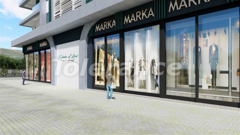 Квартира от застройщика в Каргыджак, Аланья вид на море с бассейном: купить недвижимость в Турции - 41168