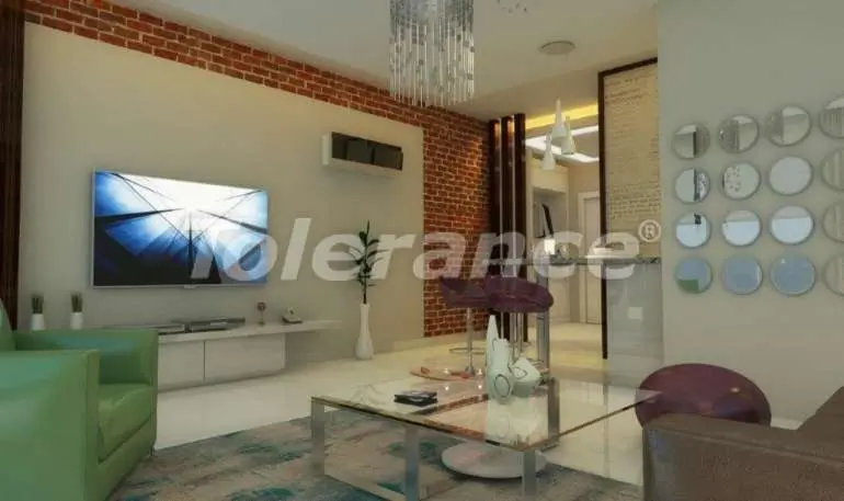 Квартира от застройщика в Каргыджак, Аланья вид на море с бассейном: купить недвижимость в Турции - 5336