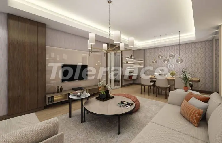 Квартира в Картал, Стамбул вид на море с бассейном: купить недвижимость в Турции - 36308