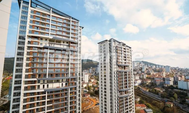 Квартира в Картал, Стамбул вид на море с бассейном: купить недвижимость в Турции - 37704