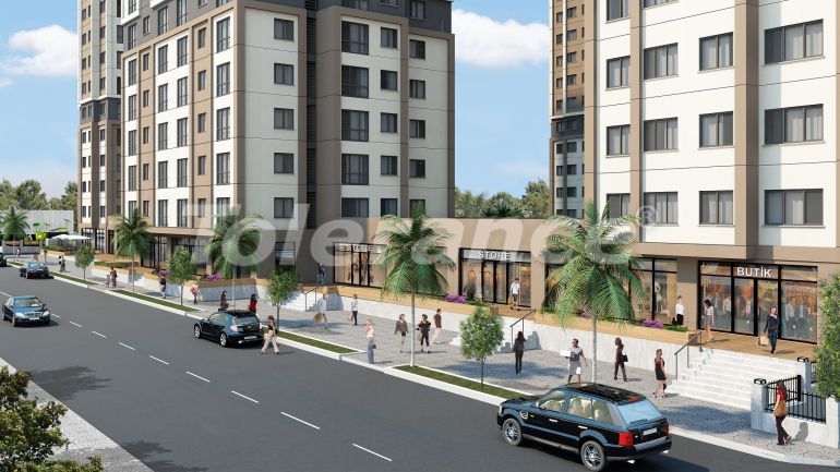 Квартира от застройщика в Картал, Стамбул вид на море с бассейном: купить недвижимость в Турции - 50755