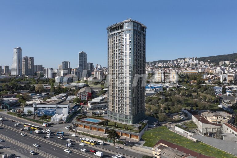 Квартира от застройщика в Картал, Стамбул вид на море с бассейном в рассрочку: купить недвижимость в Турции - 57752