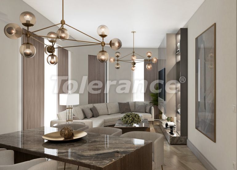 Квартира от застройщика в Картал, Стамбул вид на море с бассейном: купить недвижимость в Турции - 65415