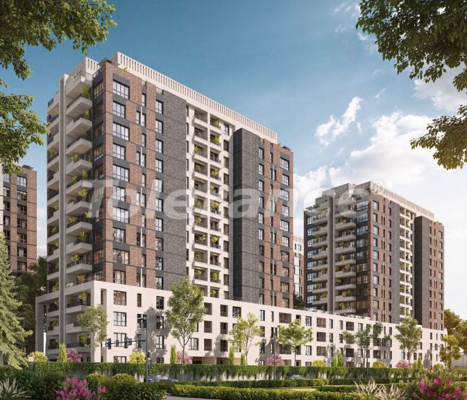 Квартира от застройщика в Картал, Стамбул с бассейном в рассрочку: купить недвижимость в Турции - 66887