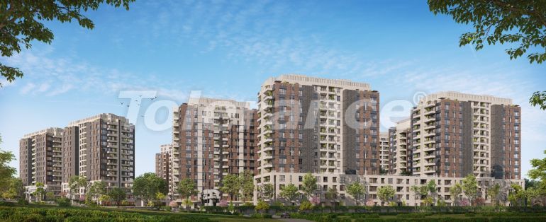 Квартира от застройщика в Картал, Стамбул с бассейном в рассрочку: купить недвижимость в Турции - 66892