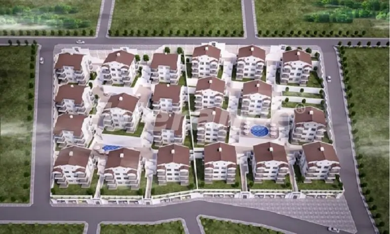 Квартира от застройщика в Каше с бассейном: купить недвижимость в Турции - 30828