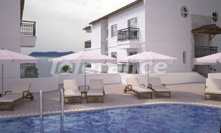 Квартира от застройщика в Каше с бассейном: купить недвижимость в Турции - 30831