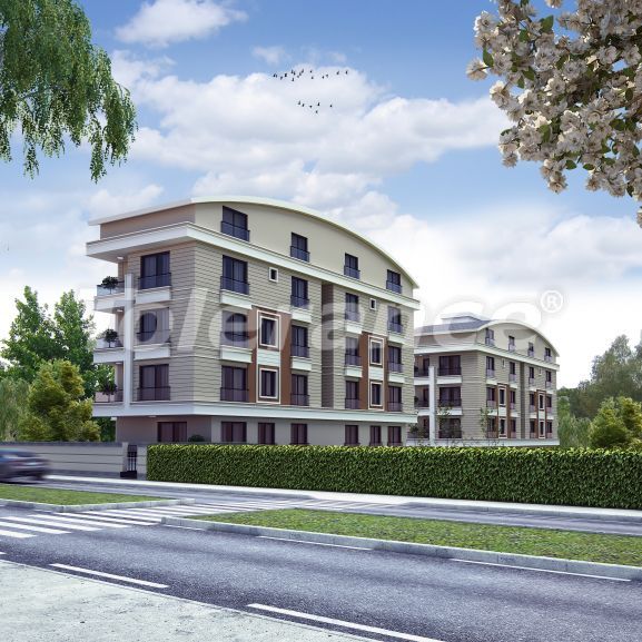 Квартира от застройщика в Кепез, Анталия с бассейном в рассрочку: купить недвижимость в Турции - 100591