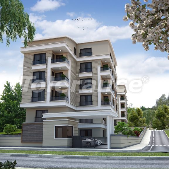 Квартира от застройщика в Кепез, Анталия с бассейном в рассрочку: купить недвижимость в Турции - 100593