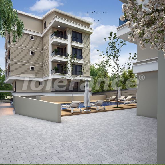 Квартира от застройщика в Кепез, Анталия с бассейном в рассрочку: купить недвижимость в Турции - 100594