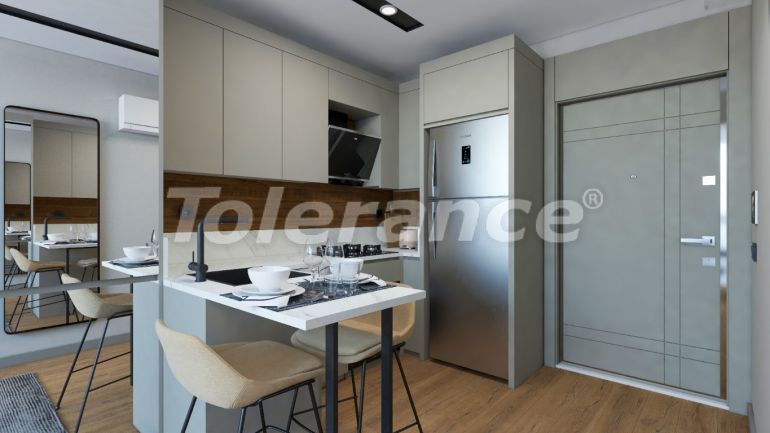 Квартира от застройщика в Кепез, Анталия с бассейном в рассрочку: купить недвижимость в Турции - 100600