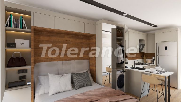 Квартира от застройщика в Кепез, Анталия с бассейном в рассрочку: купить недвижимость в Турции - 100601